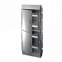 Распределительный шкаф Mistral41 48 мод., IP41, встраиваемый, термопласт, белая дверь |  код. 1SLM004100A1108 |  ABB